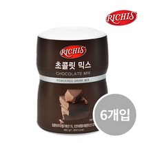 리치스 카페 파우더 초콜릿 믹스 460g x 6개 1박스
