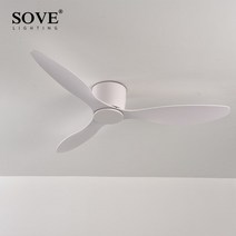 씰링팬 천장팬 천장형선풍기 블랙 팬 천정선풍기 빛 실링팬조명 실링펜, White Matte White, 42 inch