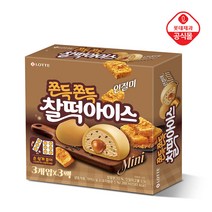 롯데제과 찰떡아이스 인절미(3개입x3팩)