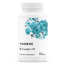 B Complex 12 비타민 B 복합체 활성 B12 및 엽산 포함 신경계를 촉진 신진 대사를 지원하여 세포 에너지 생산을 촉진 심혈관 건강 지원 뇌기능 강화, 60 정