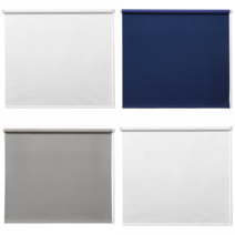 이케아 암막블라인드 FRIDANS 프리단스 암막블라인드 화이트 140x195 cm