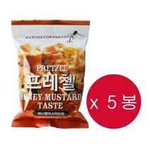 소풍간식 프레챌 PRETZEL 허니향머스타드맛 85g 5봉지, 5개