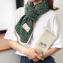 칸타빌레_코튼 플리츠 롱 스카프