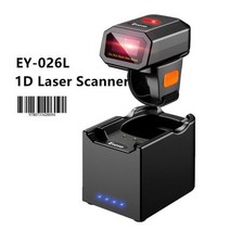 Eyoyo EY-026 미니 휴대용 1D 웨어러블 링 바코드 레이저 리더 USB 유선 2.4G 무선 블루투스 손가락 스캐너 iPad 아이폰, 1D Laser Scanner