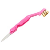 가스 렌지 틈새 찌든때 제거 황동 청소 솔 철솔 브러쉬