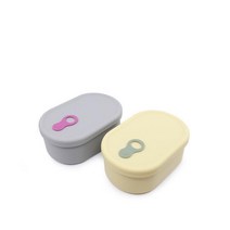 보관용기 플라스틱용기 스팀홀 전자렌지 밀폐용기 찬통500ml, 그레이[DI0069]