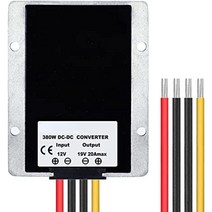 강압기 DC/DC 12V ~ 부스트 컨버터 20A 480W 스텝 업 전압 조정기 모듈 자동차 전원 공급 장치 변압기 (입, 01 12V_01 19V