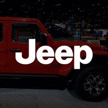 JEEP 지프 스티커 데칼, 빨강
