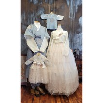 [단아랑 한복대여]돌복가족세트