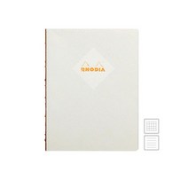 로디아 헤리티지 노출바인딩 노트 19x25 쉐브론화이트, 내지:줄지, 단품