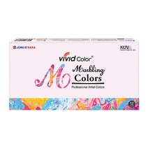 마블링물감 12ml 12색 MarblingColors 미술 화방 팬시 미술 학용품 신학기 초등학교 입학 준비물 그림물감