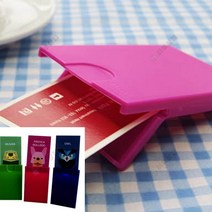 명함카드케이스 분홍 아크릴명함꽂이 명함꽃이 쇼카드 POP꽂이 아크릴POP꽂이 명함보관 메모클립 명함박스 카드