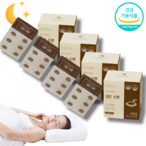 수면보조제 숙면 영양제 감태추출물 디엑콜 수면질 개선 꿀잠 식물성 기능성 인정 테아닌 240정 4BOX, 60정, 4개