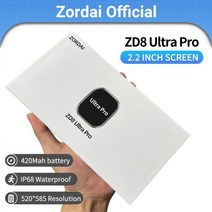 스마트워치 등산시계 러닝시계 마라톤시계 Zordai ZD8 프로 울트라 8 블루투스 통화, 그레이