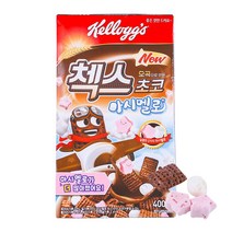 켈로그 오곡으로 만든 첵스초코 마시멜로 400g 시리얼, 1개