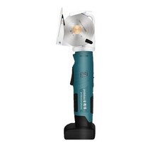 롤재단기 전동 충전 자동 휴대용 원단 공장 부직포 가위, 90 mm 배터리1개 4000mAh