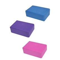 다리찢기연습 자세잡기 요가블럭 쉬운스트레칭 요린이 홈트수련 필라테스소도구, 요가블럭-보라