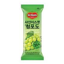 롯데제과 델몬트 샤인머스켓&청포도바 75ml 아이들간식 디저트, 3세트