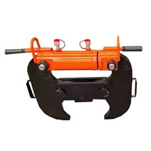 옹벽 조적용 유압크레샤 파쇄기 콘크리트 벽 철거작업