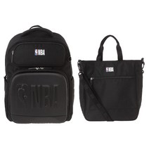 [AK PLAZA] [NBA키즈]K235AB001P(가방&보조가방)세트-BLACK