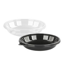 다회용 일회용 다용도 모듬전/반찬/샐러드, 투명-10개