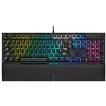 Corsair 미국출고-Corsair K60 RGB Pro SE 기계식 게임용 키보드 - 체리 기계식 키스위치 - 내구성이 뛰어난 알루미늄 프레임 - 키별 사용자 지정 가능한 RGB 백라이트 - PBT 이중 샷 키캡 - 분리형 손목 받침대-171195, 단일옵션, 01.프로 SE