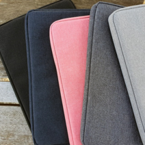 노트북 파우치 13 14 15 16인치 맥북 에어 프로 엘지 그램 삼성 갤럭시북 심플 케이스, 라이트그레이