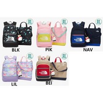 [백화점매장 정품출고] 노스페이스키즈 백팩 NM2DN04 키즈 컴팩트 스쿨 팩, ONE, LIL