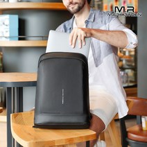 [마크라이든] MR7028 학생 직장인 USB충전 15.6인치 노트북수납 생활방수 초슬림 백팩 비지니스백 여행가방 (MR9813)