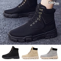 에스비피 남자 5cm 남성 키높이 워커 마틴화 로퍼 가을 부츠 남성워커 남자워커 SBP3W9K8