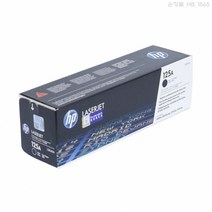HP Color Laserjet CP1215 정품토너 검정 1400매(No.125A), 1개