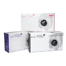 WithYou 니트릴 장갑 백색 S, 화이트, 소(S), 1개