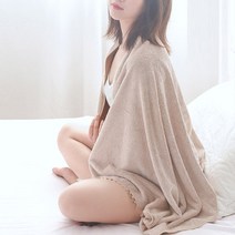 와플 대형비치타올 극세사 빅사이즈 타월 해변 큰수건, A)와플대형_아이보리