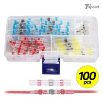 열 수축 커넥터 TX-01 100PCS 슬리브 수축튜브 방수