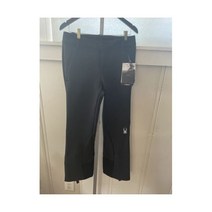 스파이더 스키복 스키바지 SPYDER Black Soft Shell Ski Snowboard Winter Pants Size 8 NWT