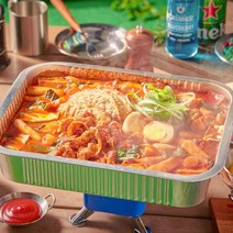 담짜 매콤한 우삼겹 냄비 떡볶이 밀키트 (2인분)
