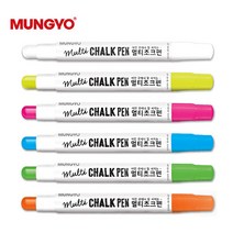 문교 멀티 초크펜 낱자루 보드유리펜 마카펜 사무실 산업현장 가게 블랙보드, 1개, 화이트