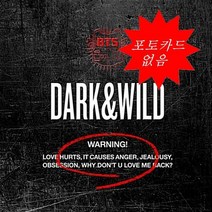 방탄소년단 - 정규 1집 Dark & Wild (포카 없음)