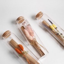 Dearest 유리병 꽃 편지 기념일 편지지 남자친구 여자친구 이벤트, 오렌지트리