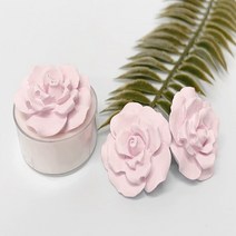 장미 데코 수제몰드 4구 (자체제작) 꽃 플라워 실리콘틀
