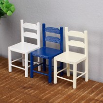 미니 의자 3p 어쳐 장식용 작은 소품 거치 촬영용 키덜트 처 엔틱 우드, 쿠쿠팡 본상품선택