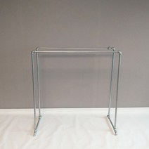 이믹스 듀얼 더블 파이프행거 2단 흑관 백관 인테리어 DIY, 1100형(백관)