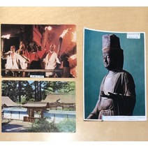 일본 전통 불교 엽서 시리즈 4- 정토원 용산사 목조길상천립상
