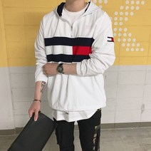 포마드클래식 사각 아노락점퍼