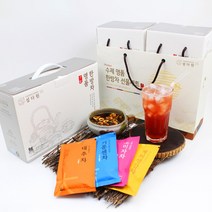 설다원 수제 한방차 대추차 생강 수정과 오미자 십전대보차 4종 시리즈, 선물세트 24팩(100ml), 05.계피생강차+오미자차