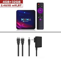 미디어박스 미디소프트 영상재생 미디어플레이어 스마트 안드로이드 11 TV 상자 H96 Max 2GB 4GB 4K Hd 2.4, 05 4GB 32GB_03 영국 플러그