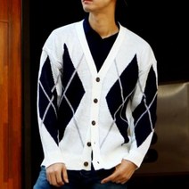 PJF745466남자 빅사이즈 오버핏 니트 V넥 가디건 22 R2 X 다이