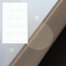 투명원형무지스티커 300T(25mm/4장/원60개) _ 230317469ea, 본상품선택