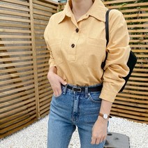 [바보사랑] 겟잇미 마트브 데일리 여성 잔체크 블라우스