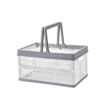 휴크래프트 모던 폴딩바스켓 18L 접이식 바구니 중형, 모던 폴딩바스켓 18L 접이식 바